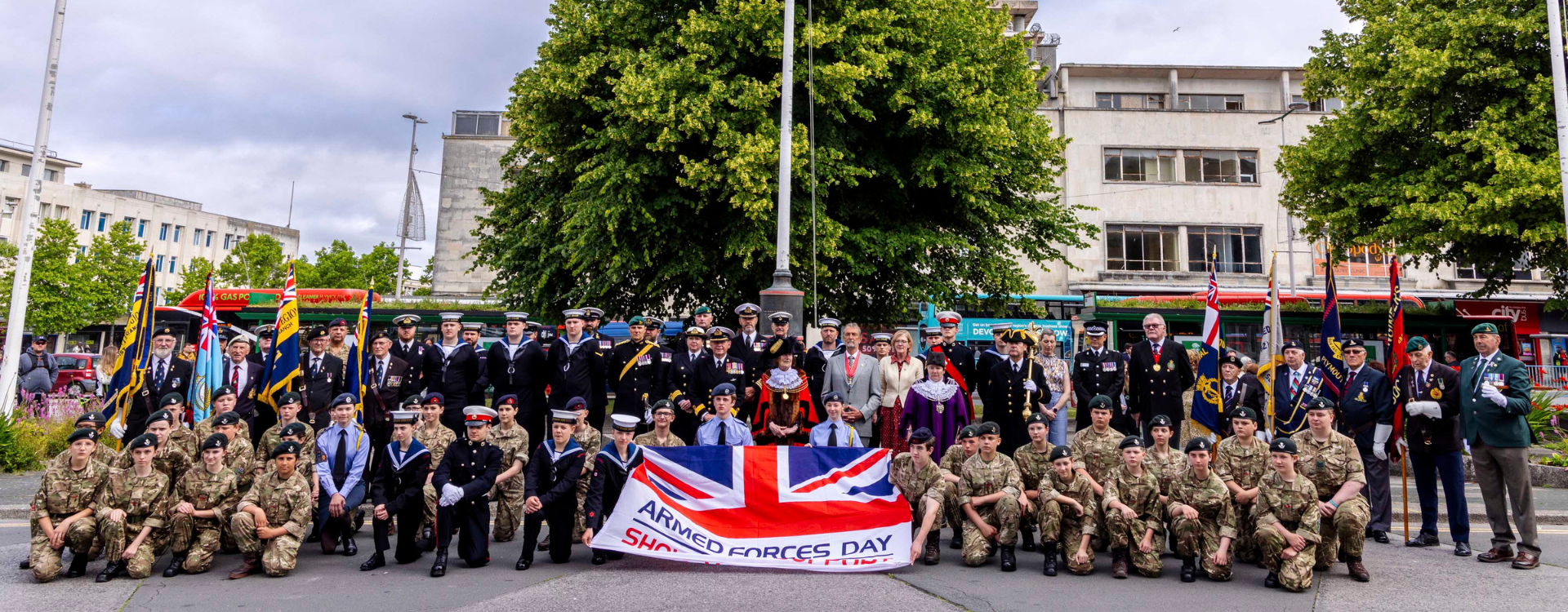 Armed Forces Flag Raising 24