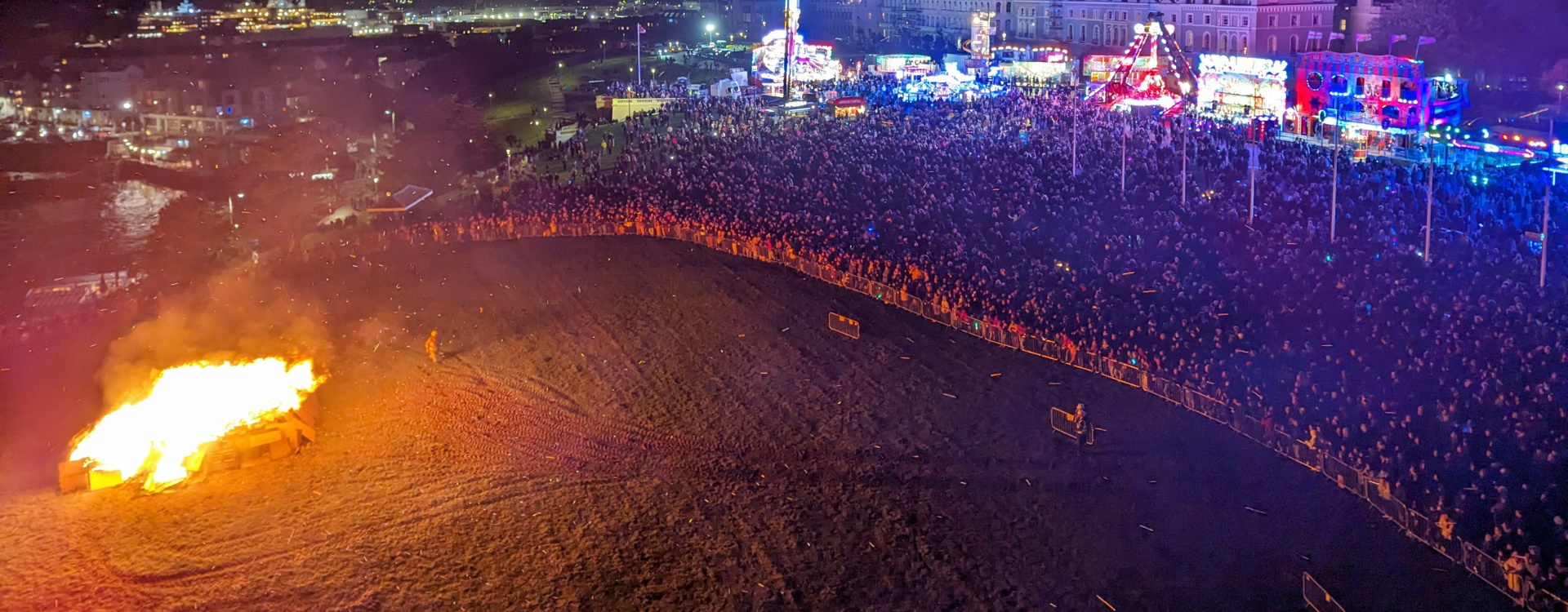 Bonfire Night crowd