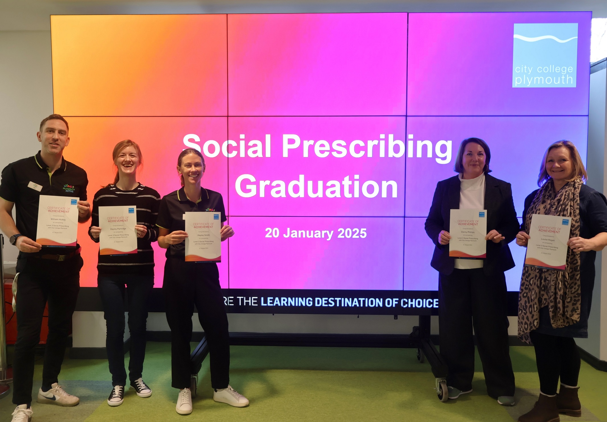 City College Social Prescribing Graduation 