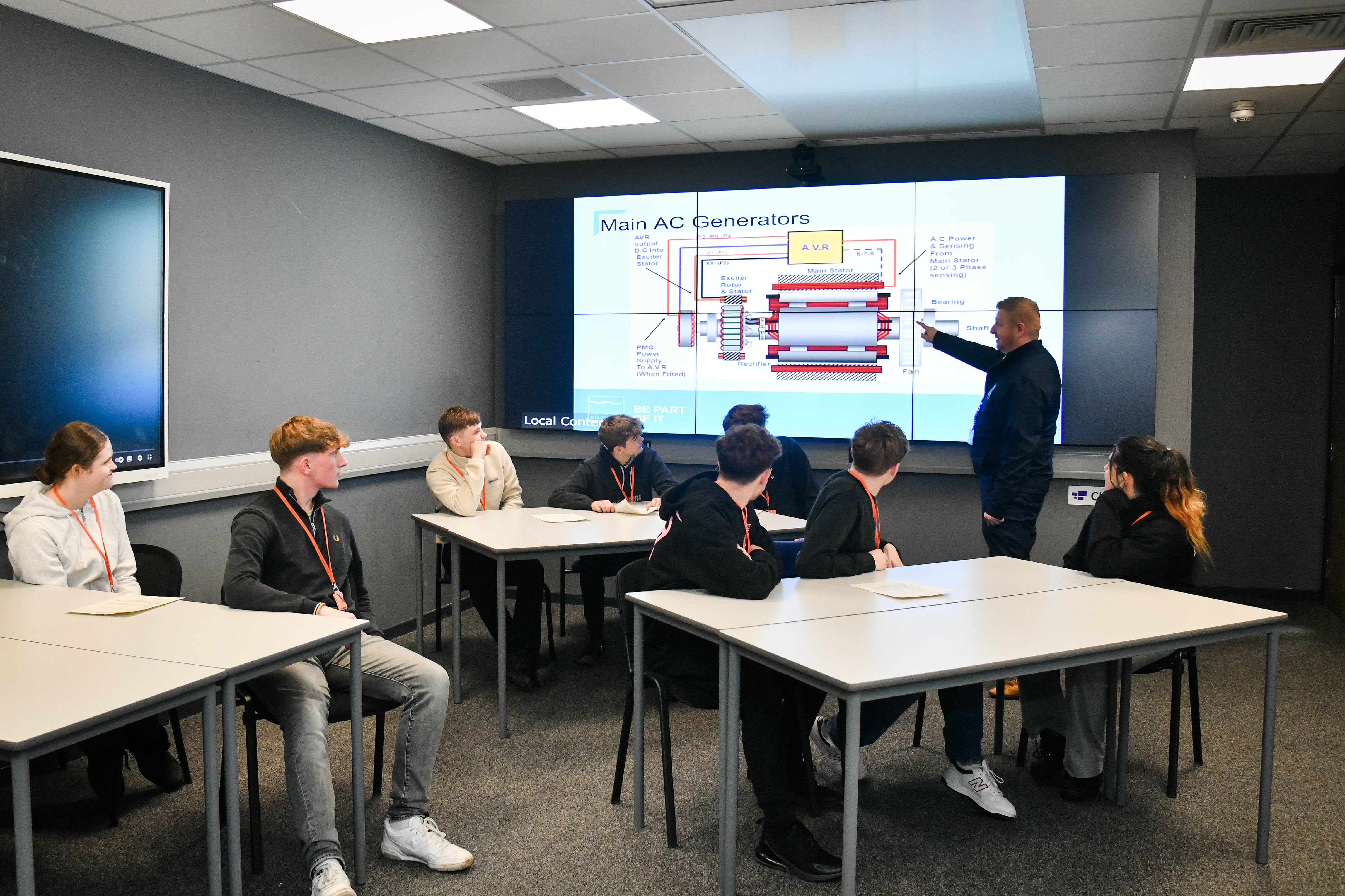 City College Immersive classroom