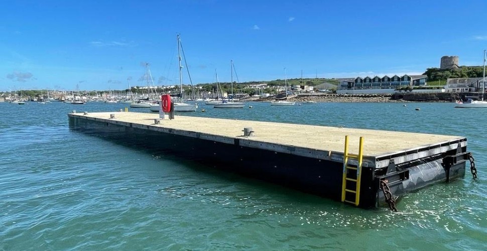 Cattewater Harbour Commissioners visitor pontoon 970 x 500