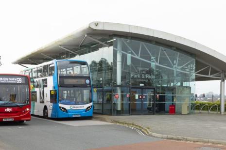 Buses in Plymouth 