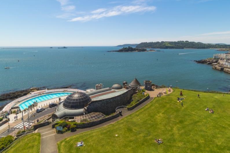 Plymouth Hoe view over Tinside and Sound 970 x 500